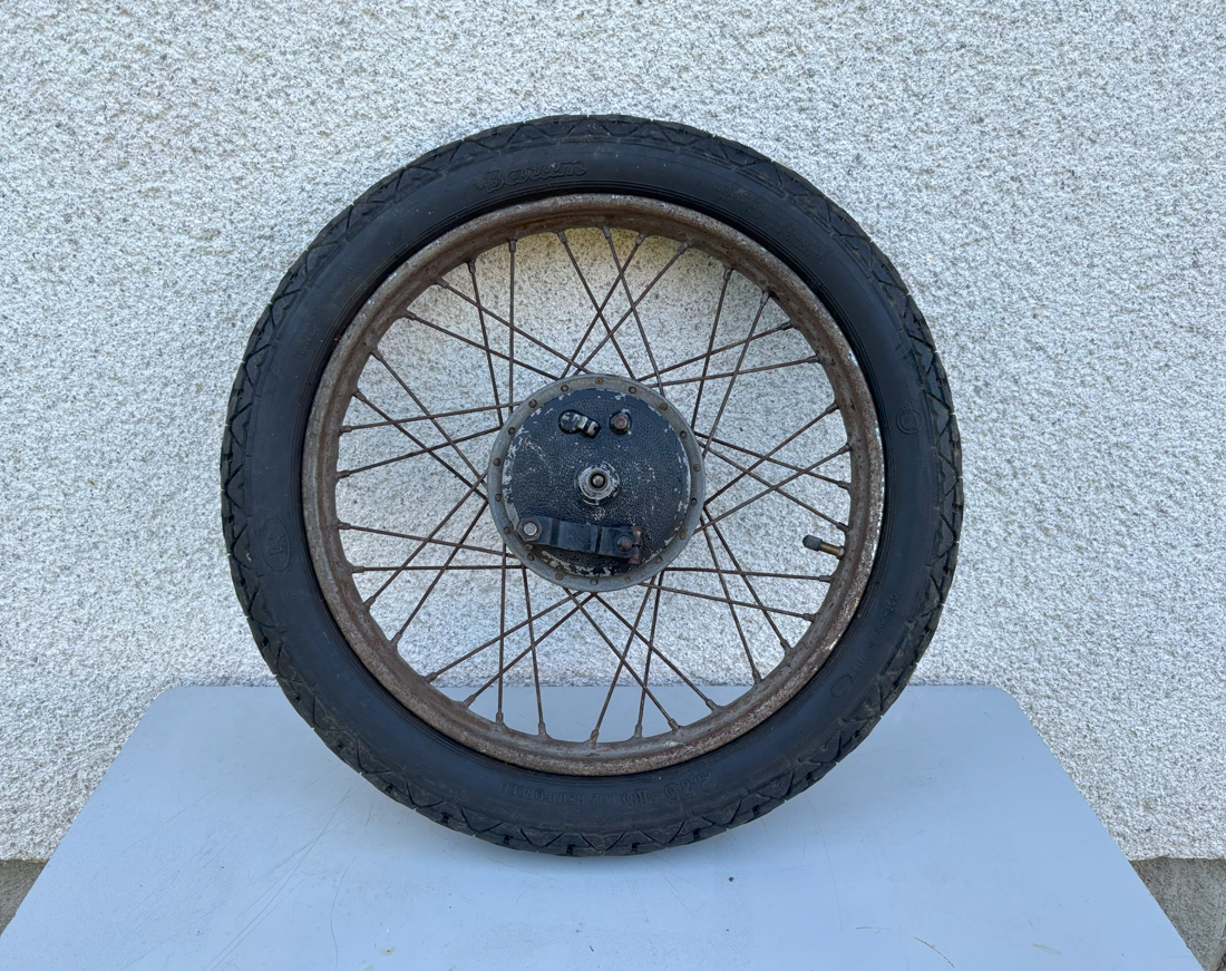 Predám zadné koleso na Jawa Pionier 50/05,20,21