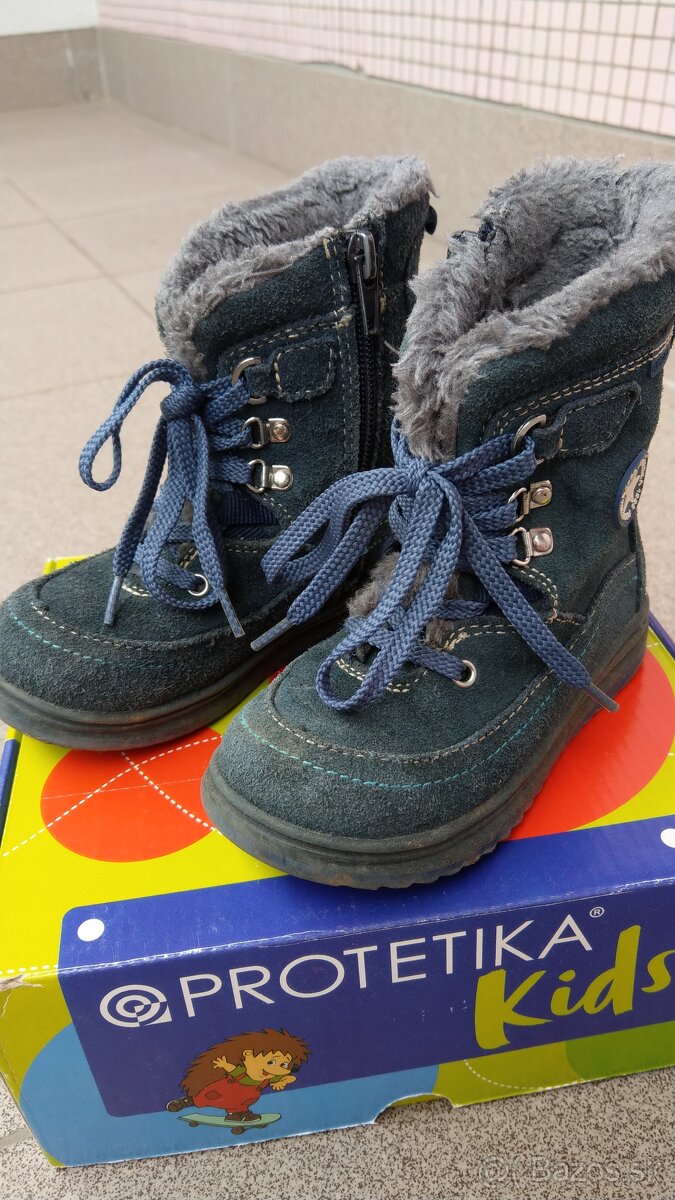 Zimné zateplené čižmičky Protetika č. 24