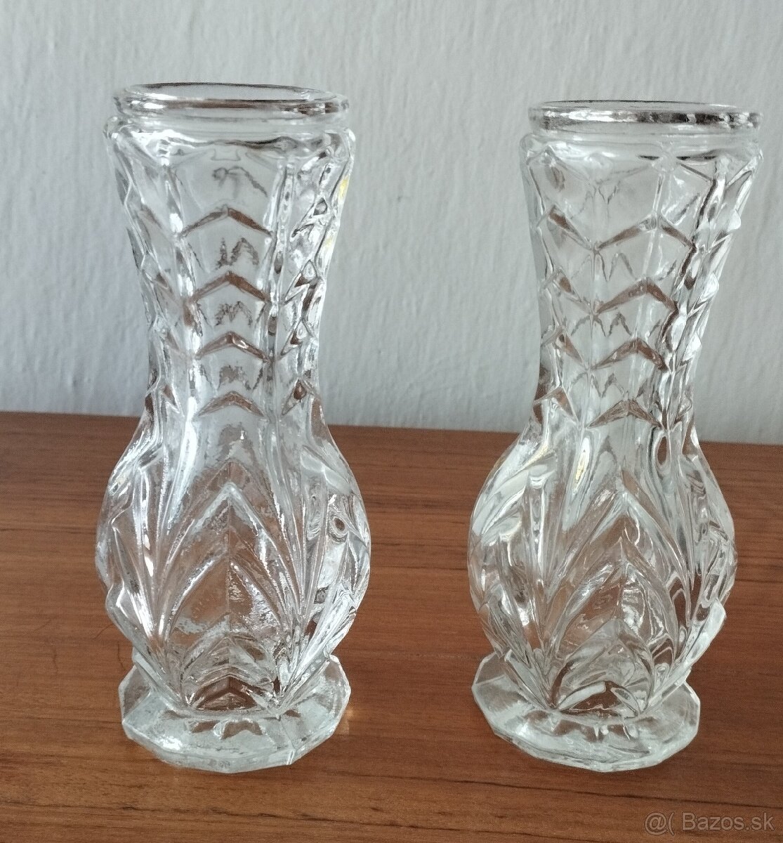 Malé  sklenené vázy - K.Koňák