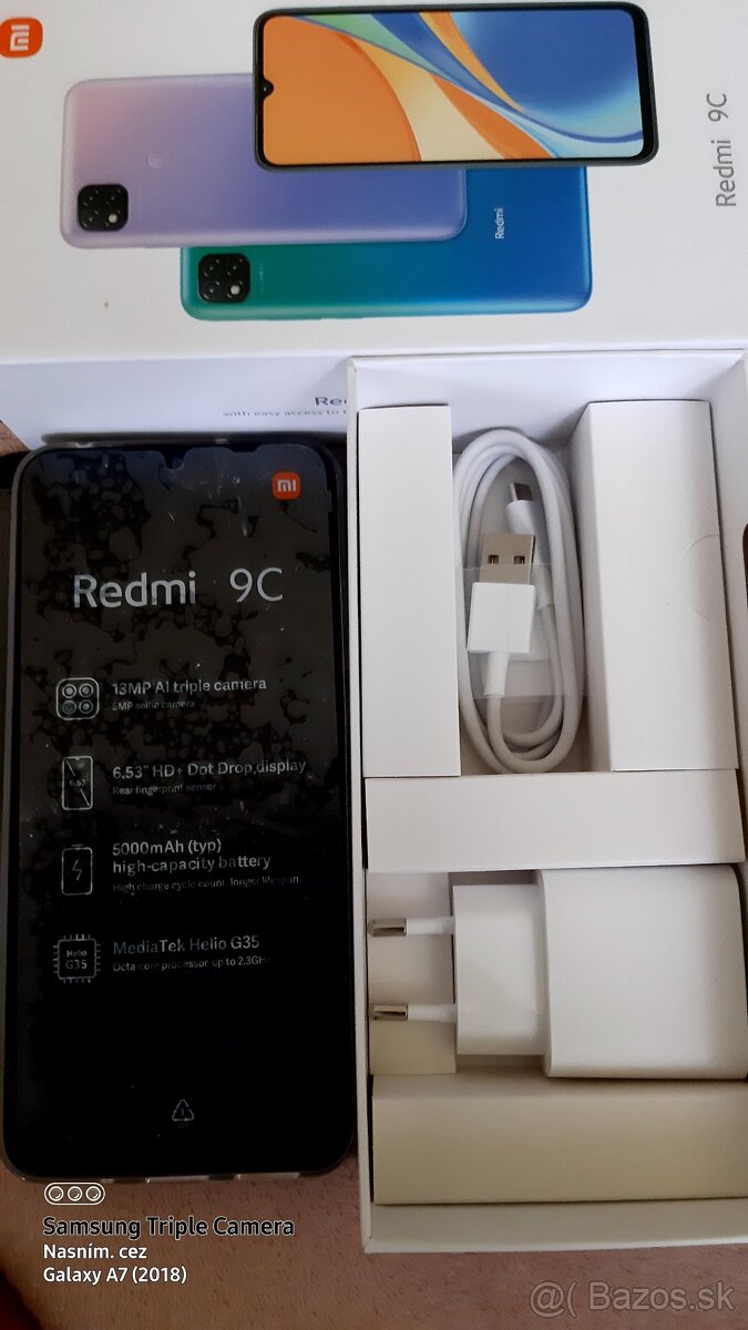 Predám nový  2 mesiace používaný mobil xaomi redmi 9C pro