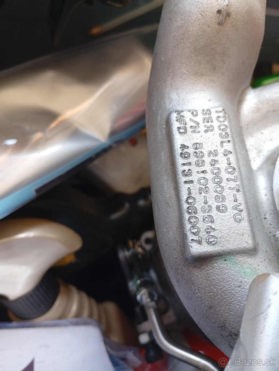 Turbodúchadlo 49131-06007 ASTRA H 1.7 CDTI 74kW