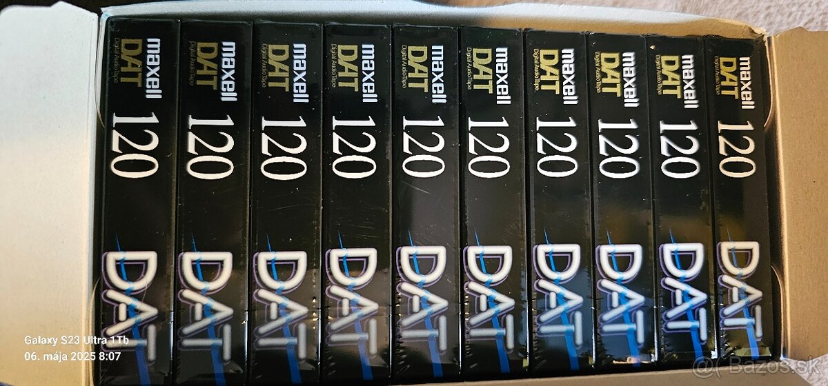 Predám MAXELL DM120 DAT