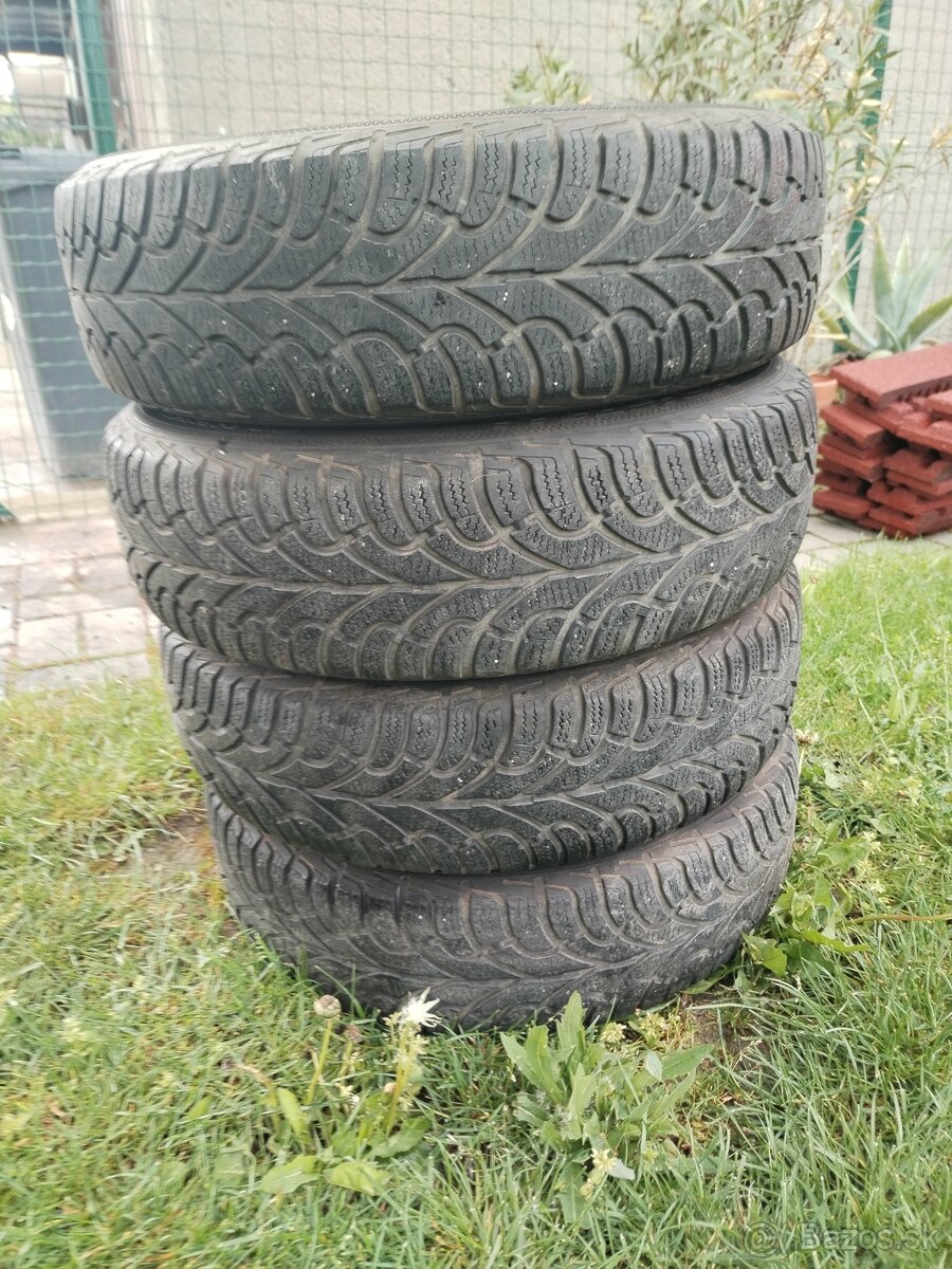 Predám zimné pneumatiky Fluida 165/70R14