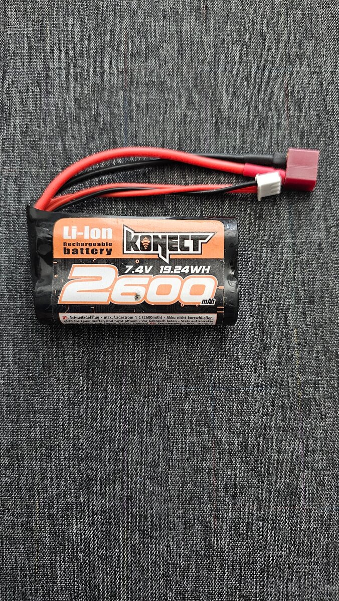 2S Li-ion bateria