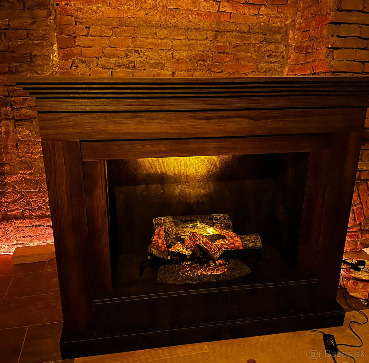 Drevený krb