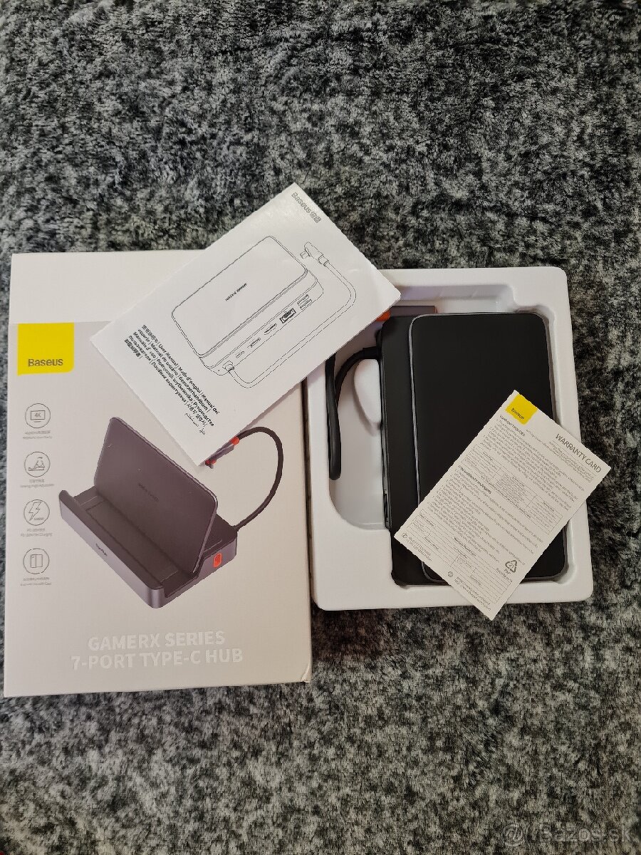 Predám Baseus Gamerx Series 7-port type-c Hub