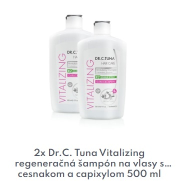 Cesnakový šampón 1+1
