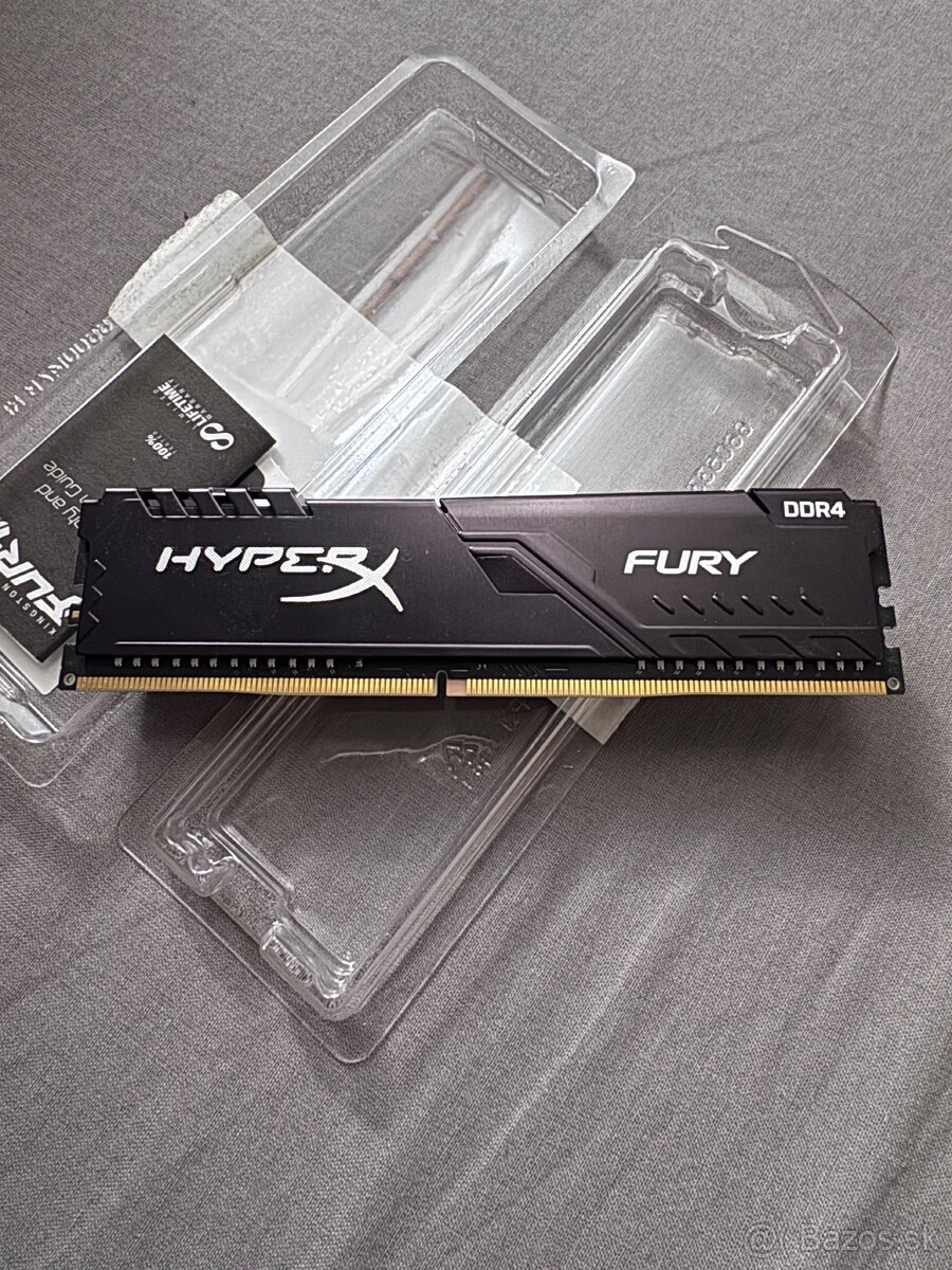 DDR4 HyperX Fury 8GB 3200 MHz CL16