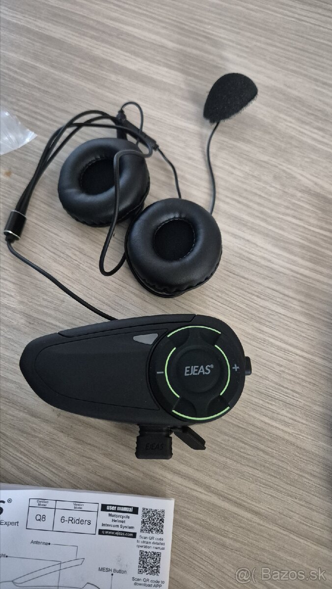 Mesh intercom , bluetooth na motocykel
