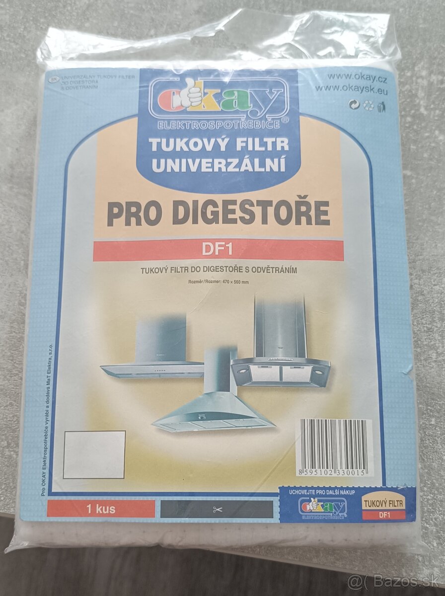 Tukový filter pre digestor-darujem