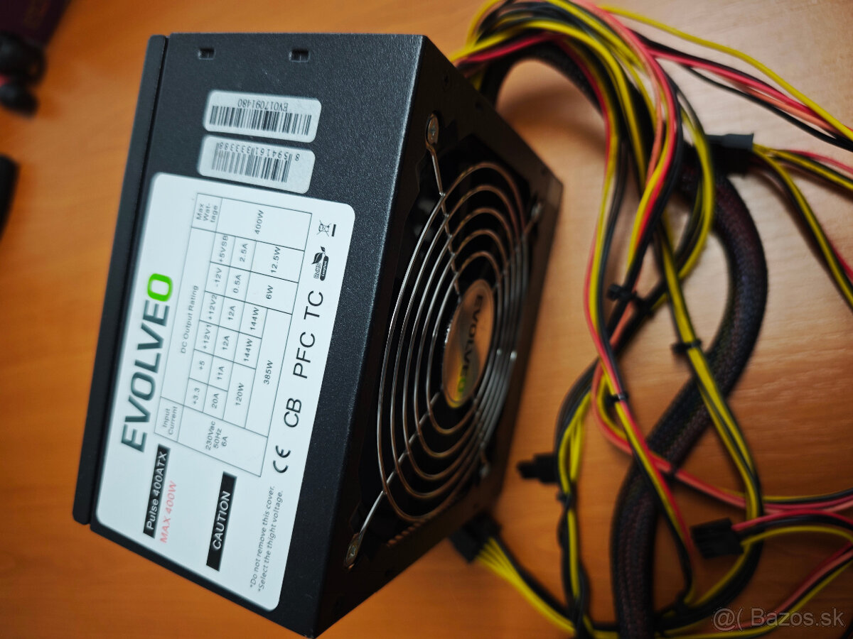 EVOLVEO Pulse 400ATX - nepoužitý