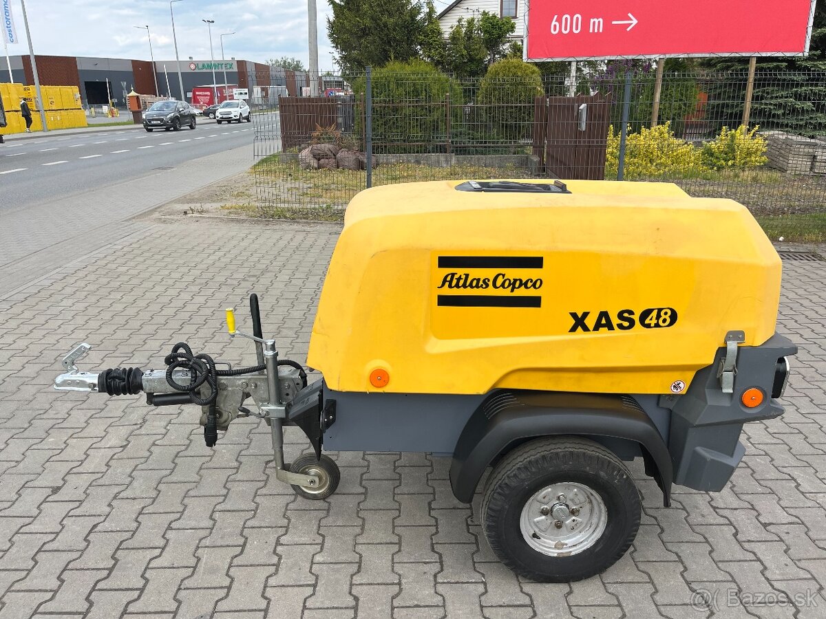 Kompresor skrutkový Atlas Copco XAS 48, Doosan Compair