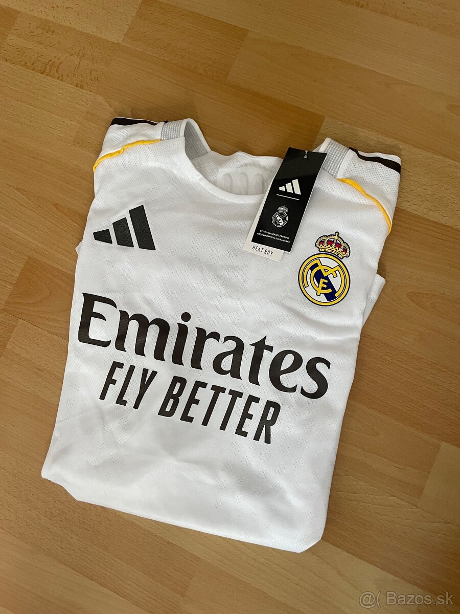 Real Madrid domáci dres 2025/26 – Adidas heat.rdy
