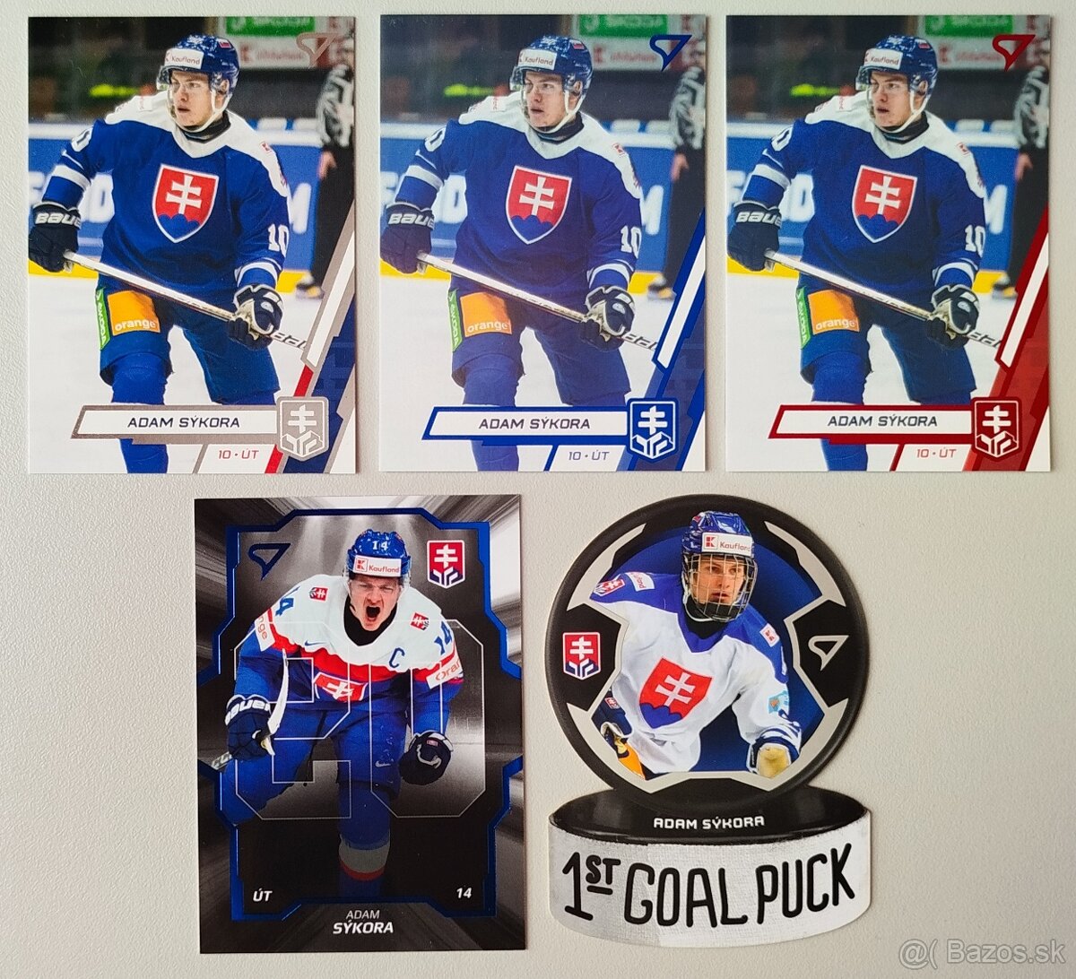 Hokejové kartičky HOKEJOVÉ SLOVENSKO - Adam SÝKORA