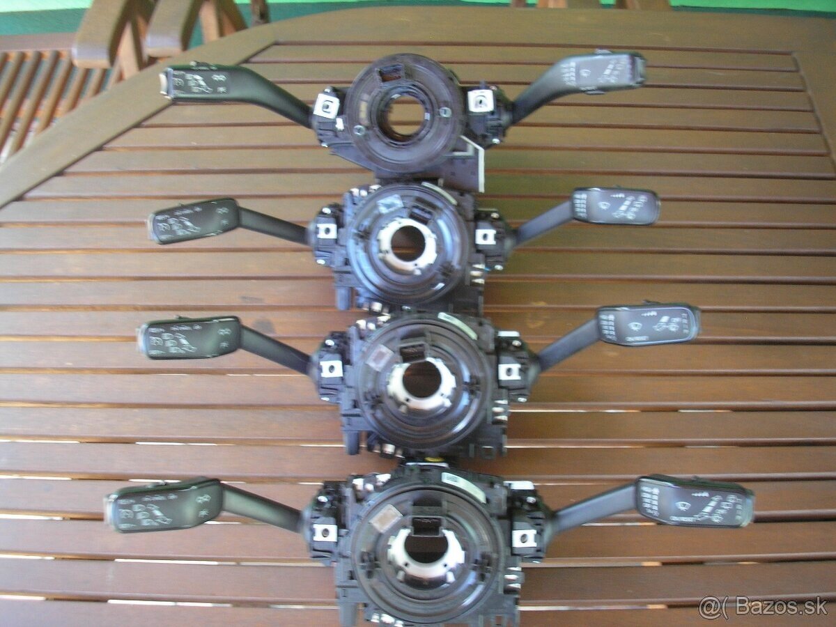 Páčky pod volant Octavia 3, Golf 7