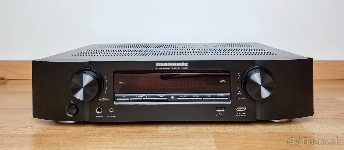Marantz NR1509 Ciern/AirPlay Bluetooth Spotify Wi-Fi