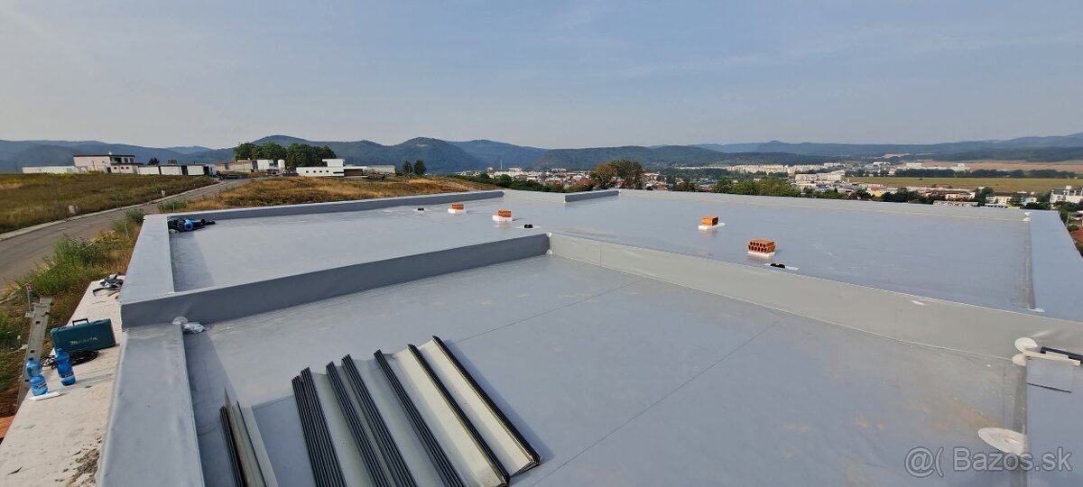 Hydroizolacie plochých striech