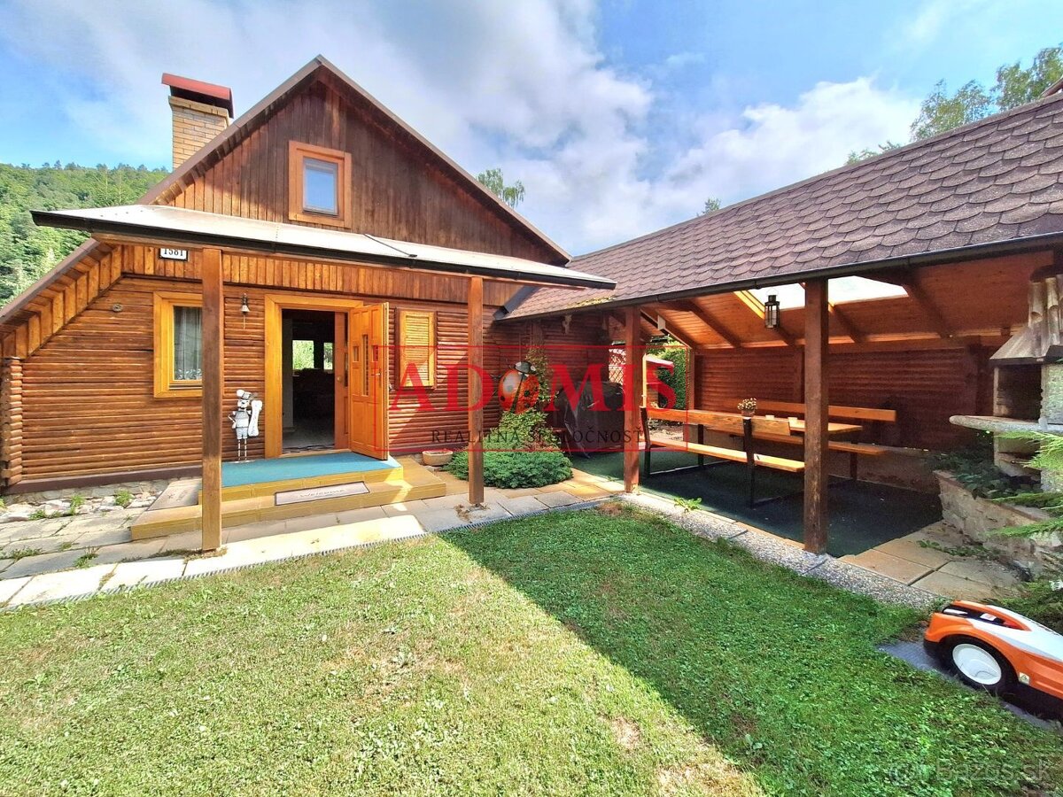 ADOMIS - predám celoročná chata 3x izba, vlastné mólo, na Ru