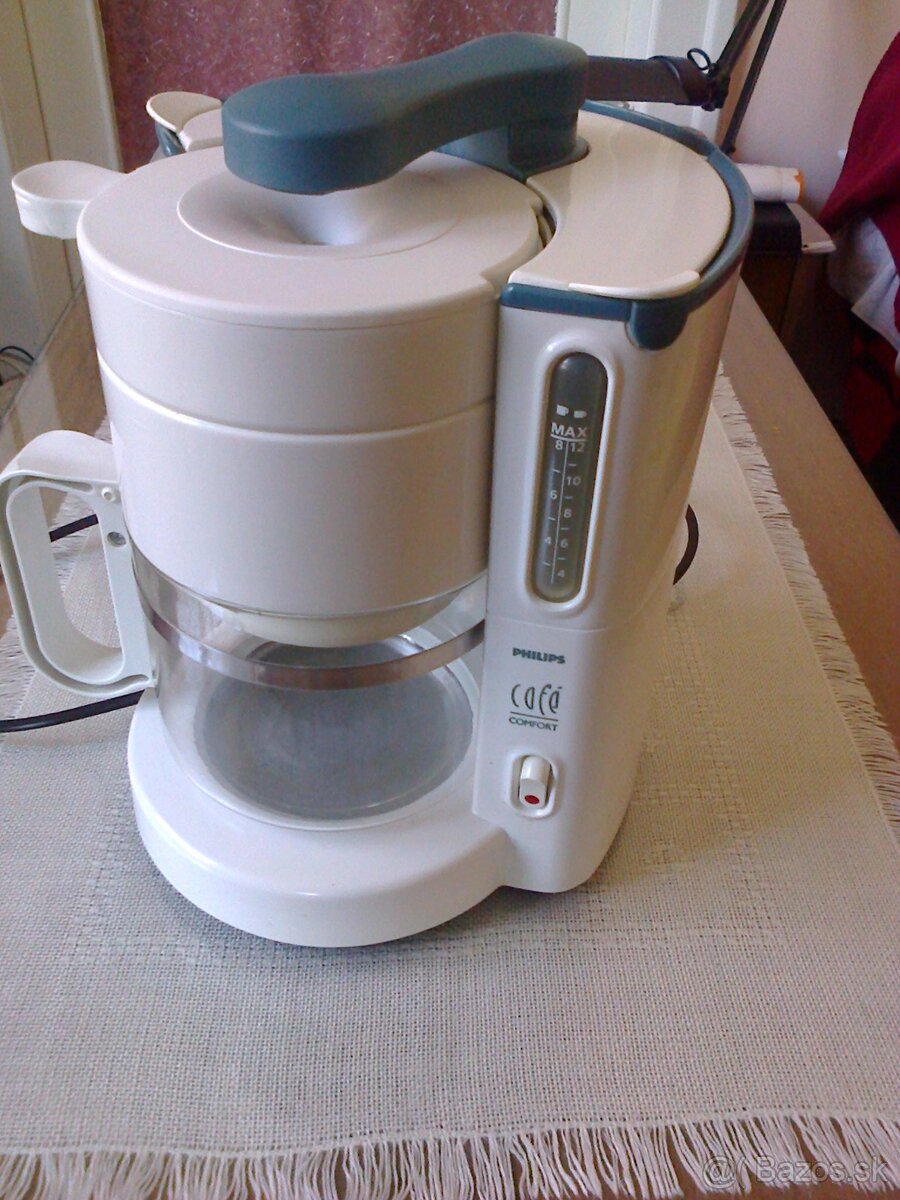 Kávovary, toustovač, nový parný hrniec Silvercrist......