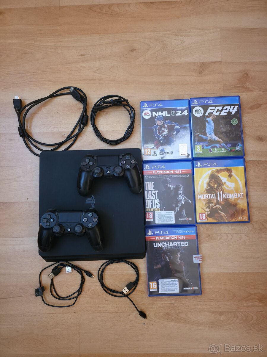 SONY PlayStation 4 - 1TB slim Black CUH-2116B