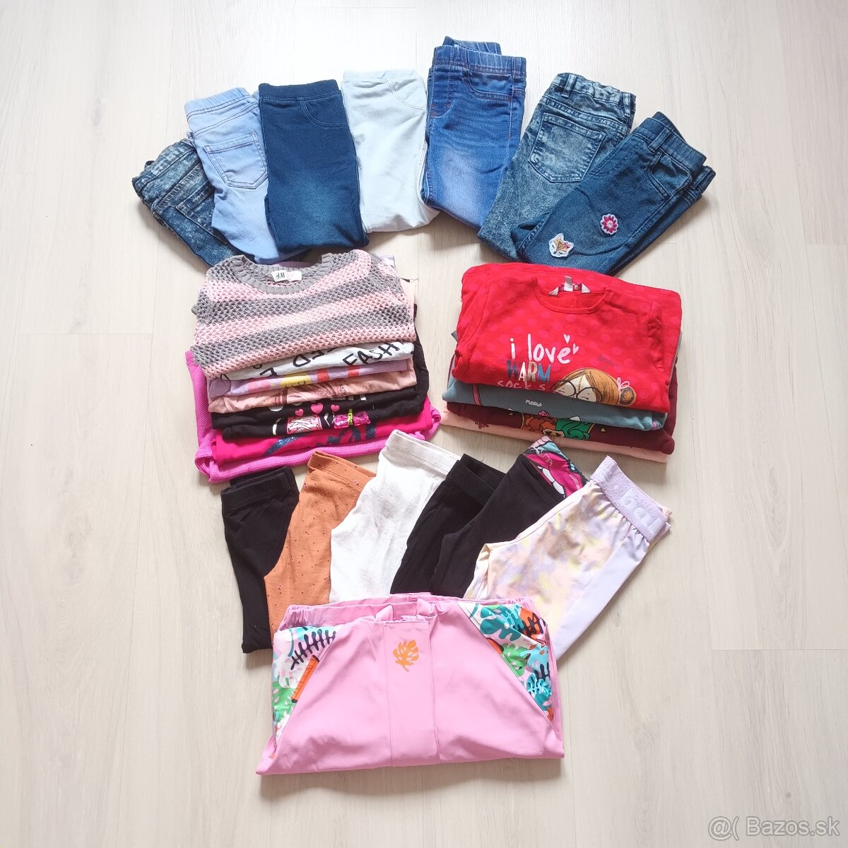 Balík oblečenia pre dievčatko v.98-104