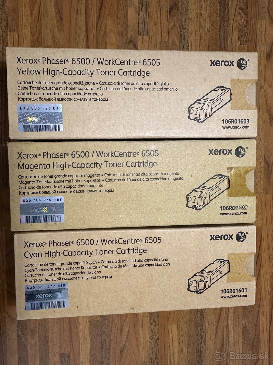 Predám toner Xerox Phaser 6500
