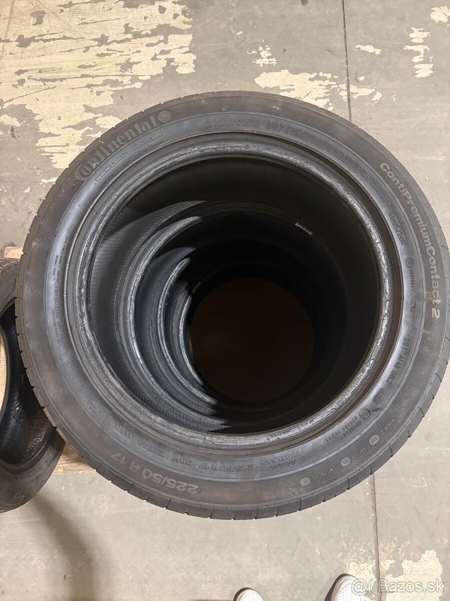 2ks Continental PremiumContact 2 - 225/50R17 98V