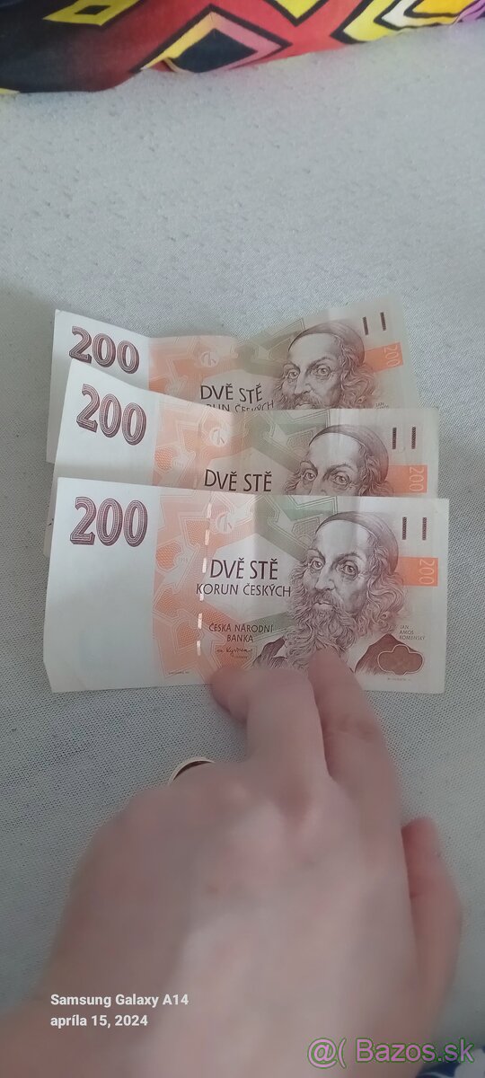 Predám České koruny