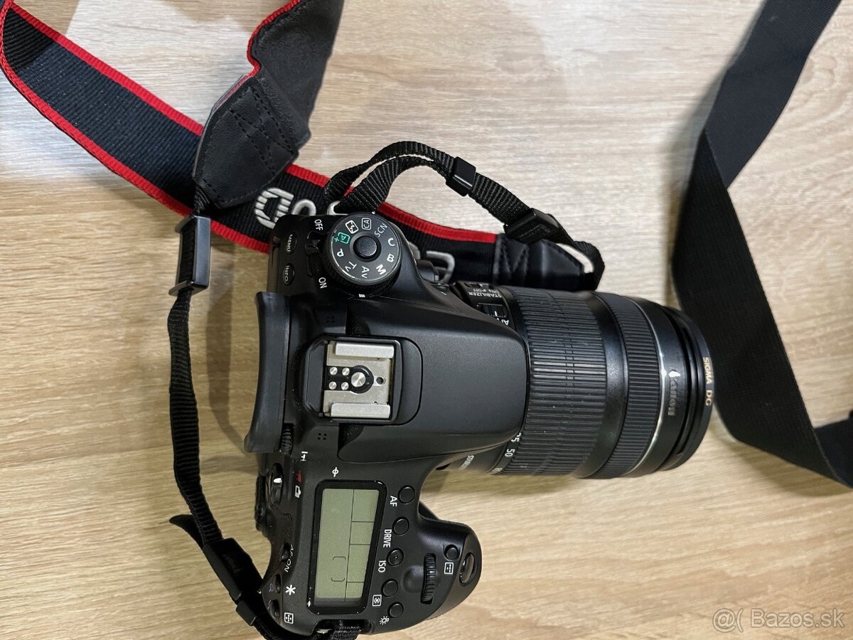 Canon EOS 70D s objektívom Sigma DG