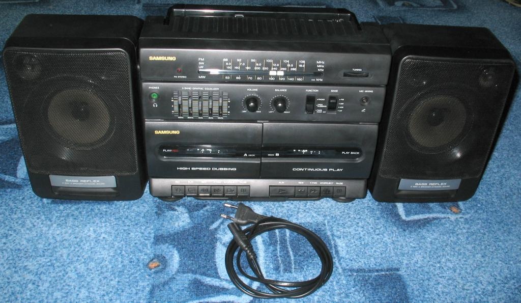Rádiomagnetofón Samsung PD-550