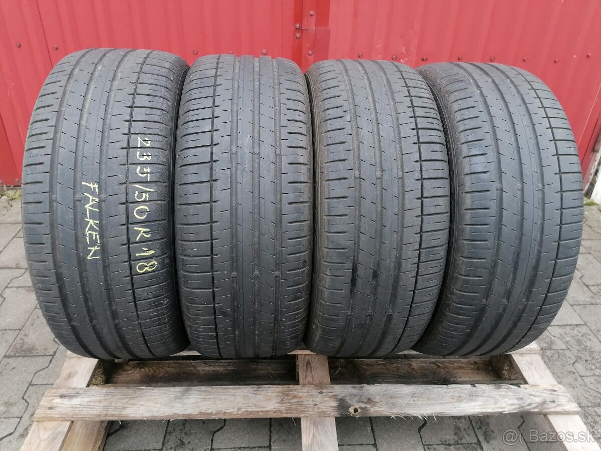 Letne 235/50R18 Falken a Continental