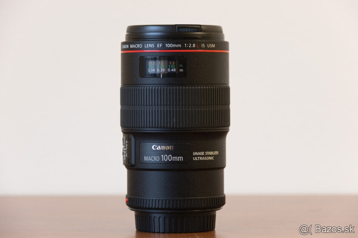 CANON EF 100mm f/2.8L IS USM MAKRO macro f2.8 - Ako novy