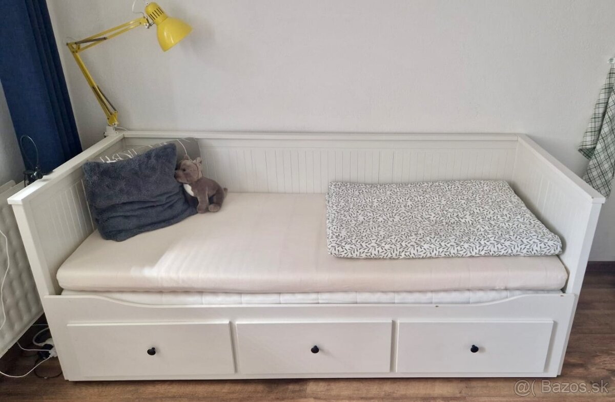 Rozkladacia posteľ Ikea-HEMNES