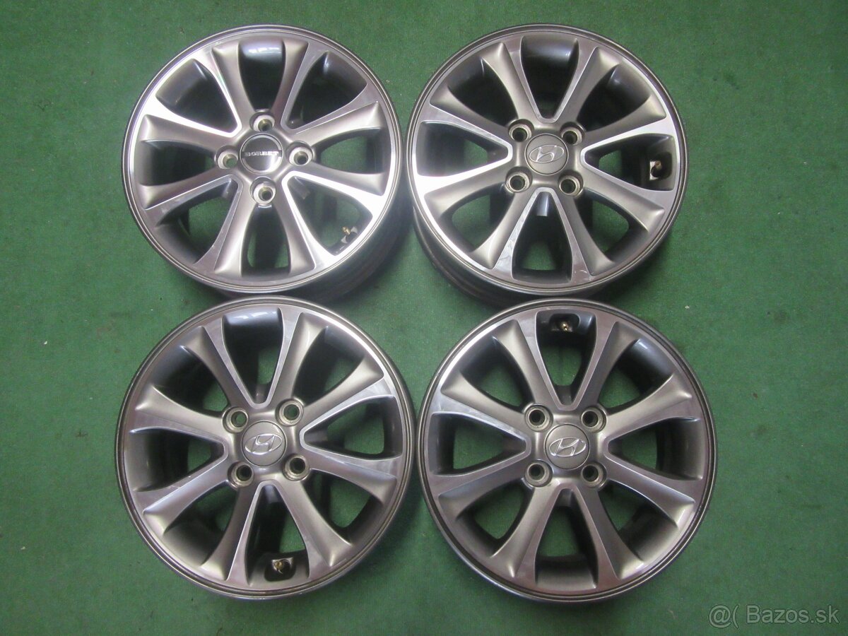 R14 hlinikove disky HYUNDAI i10 GETZ rozteč 4x100 ET47