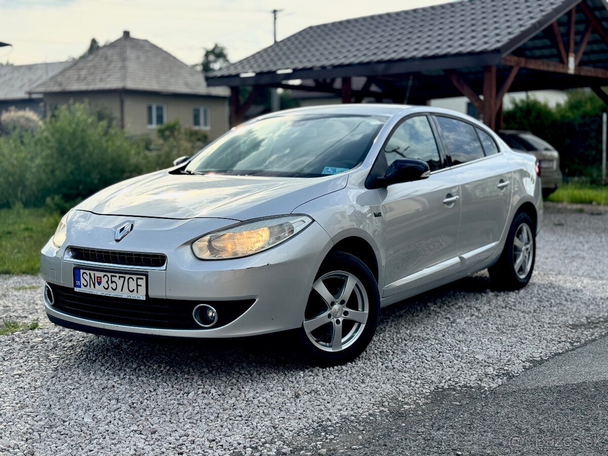 Renault Fluence 1.6 82KW. 1. Majiteľ. Top stav