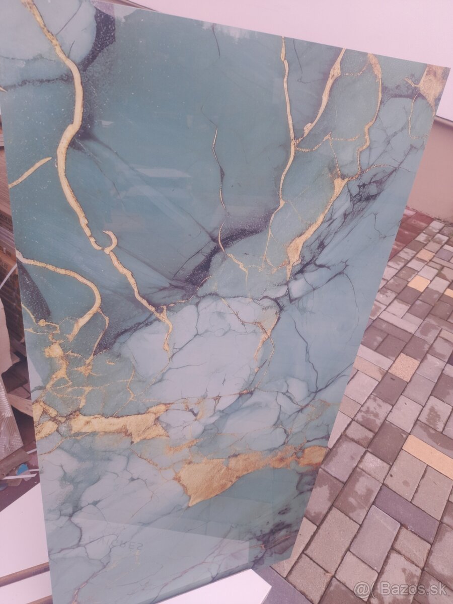 Dlažba leštená 60x120 zelená