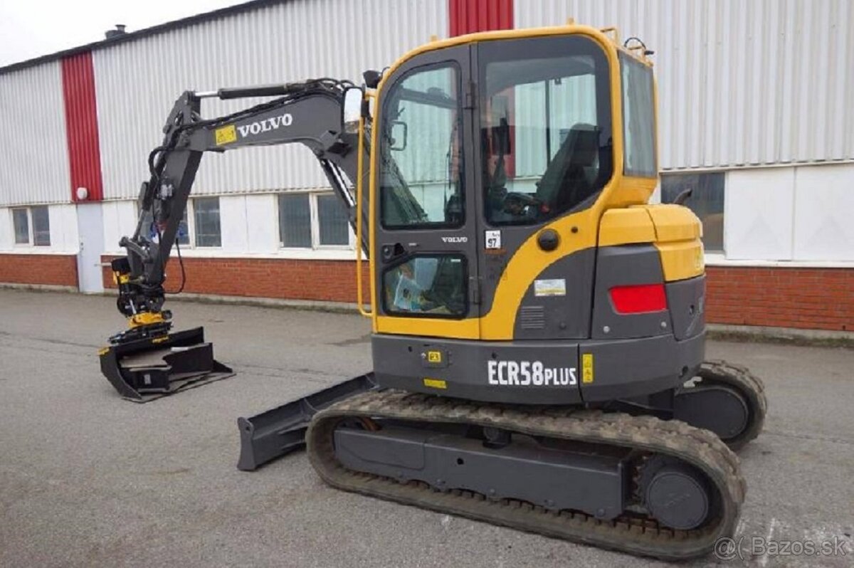 Minibager -Volvo•ECR58PLUS-51hp|6,4t|1455mth