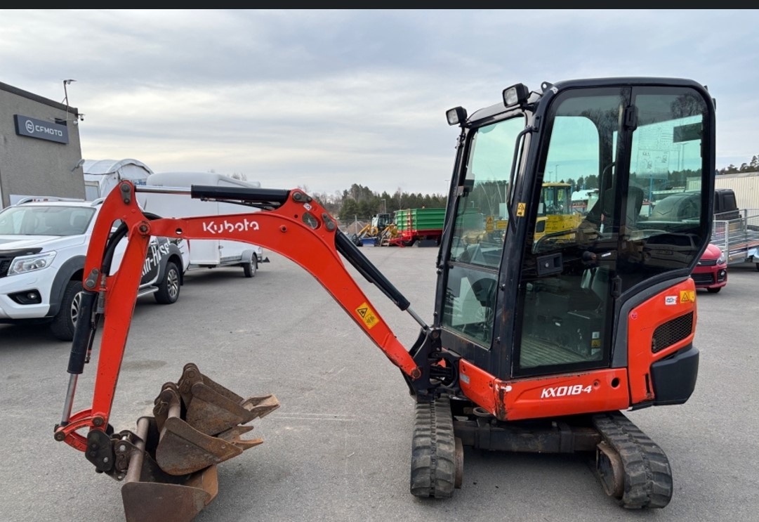 Minibager Kubota KX18-4