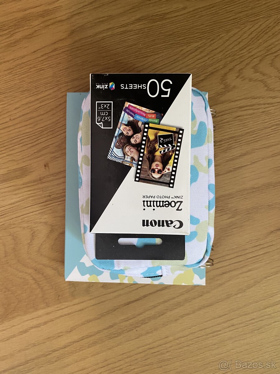 Canon Zoemini s puzdrom a fotopapiermi