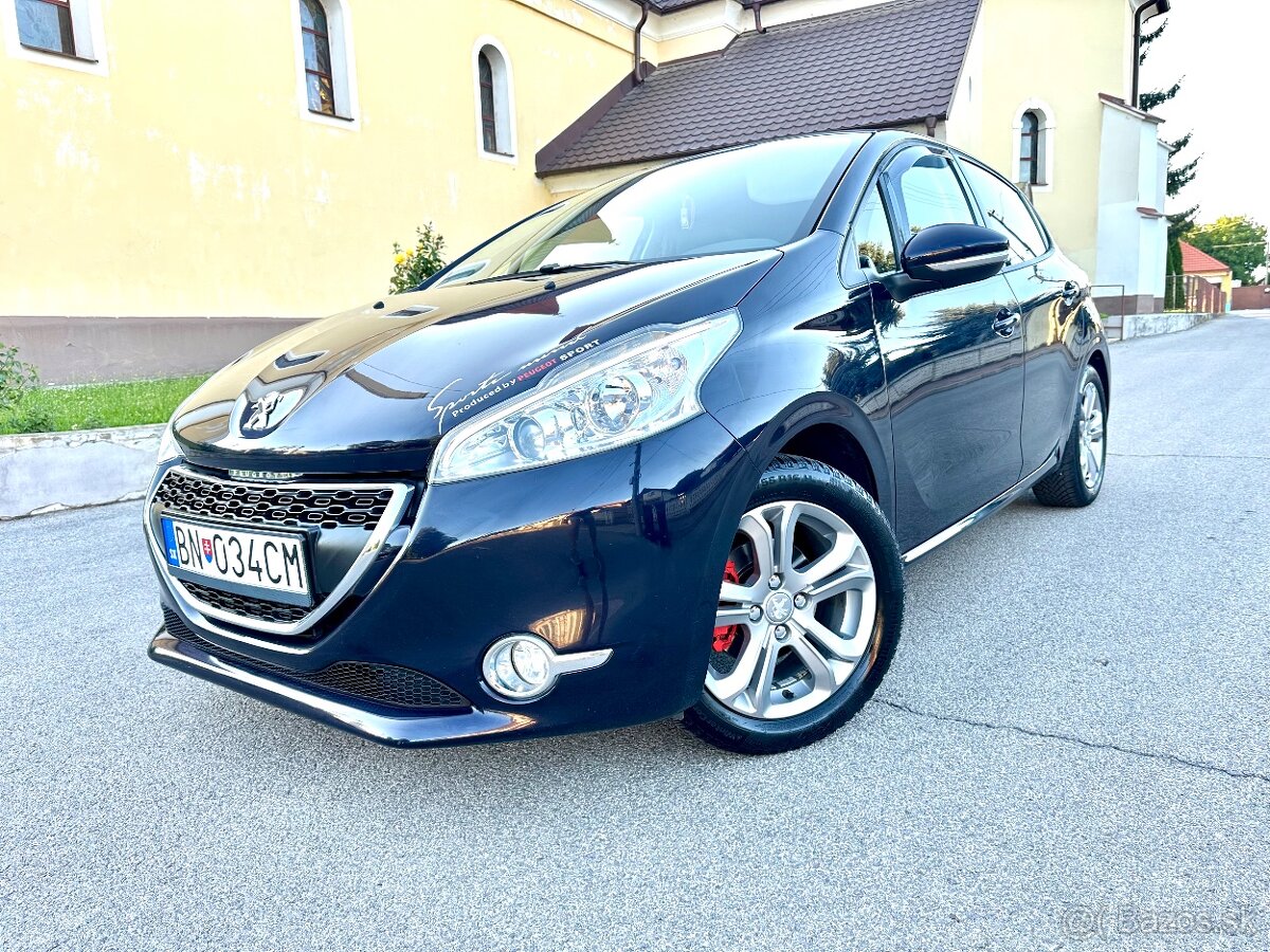 Peugeot 208 1.2 VTI Allure Sport Km =89210= Blue Edition