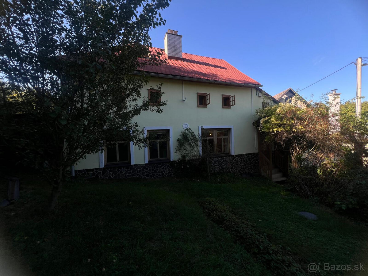 Krásna chalúpka v tichom prostredí REZERVOVANY