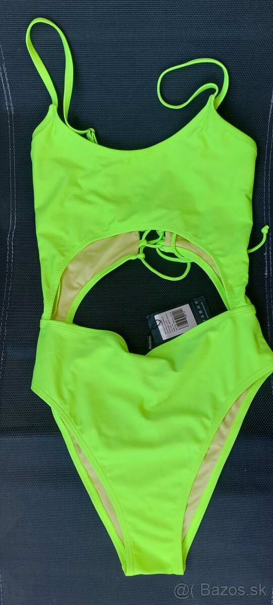 Neónovo zelené monokiny