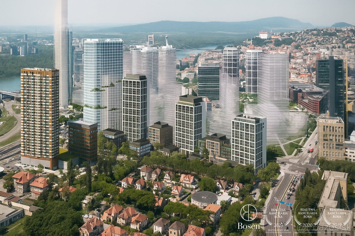 BOSEN | 2- izbový byt v prémiovom projekte DownTown Yards, B