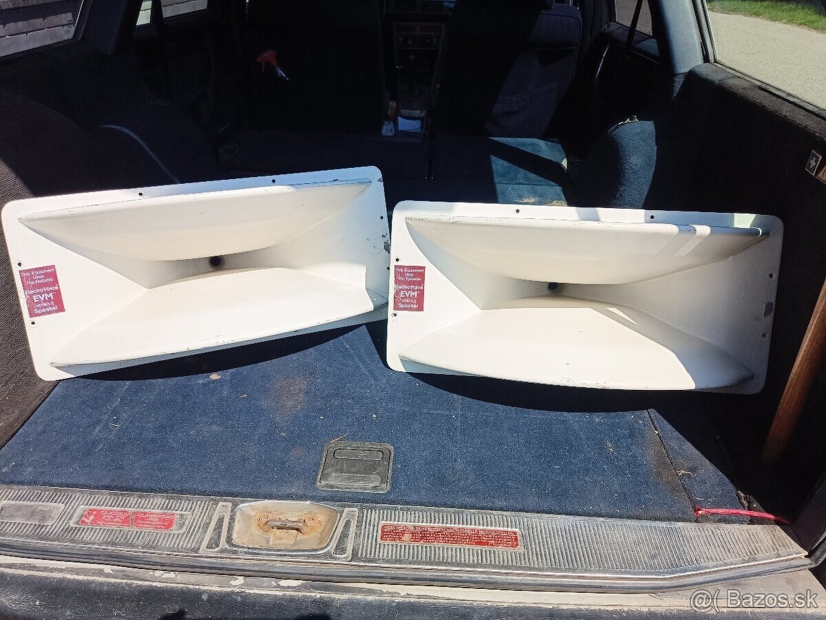 Masívne zvukovody EV EVM pre 1"