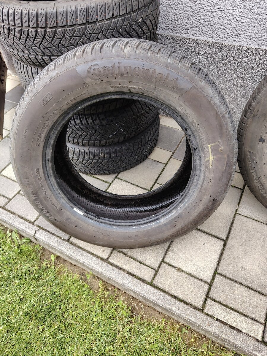 Predám Pneu Contin.245/60R18H ZIMNÉ