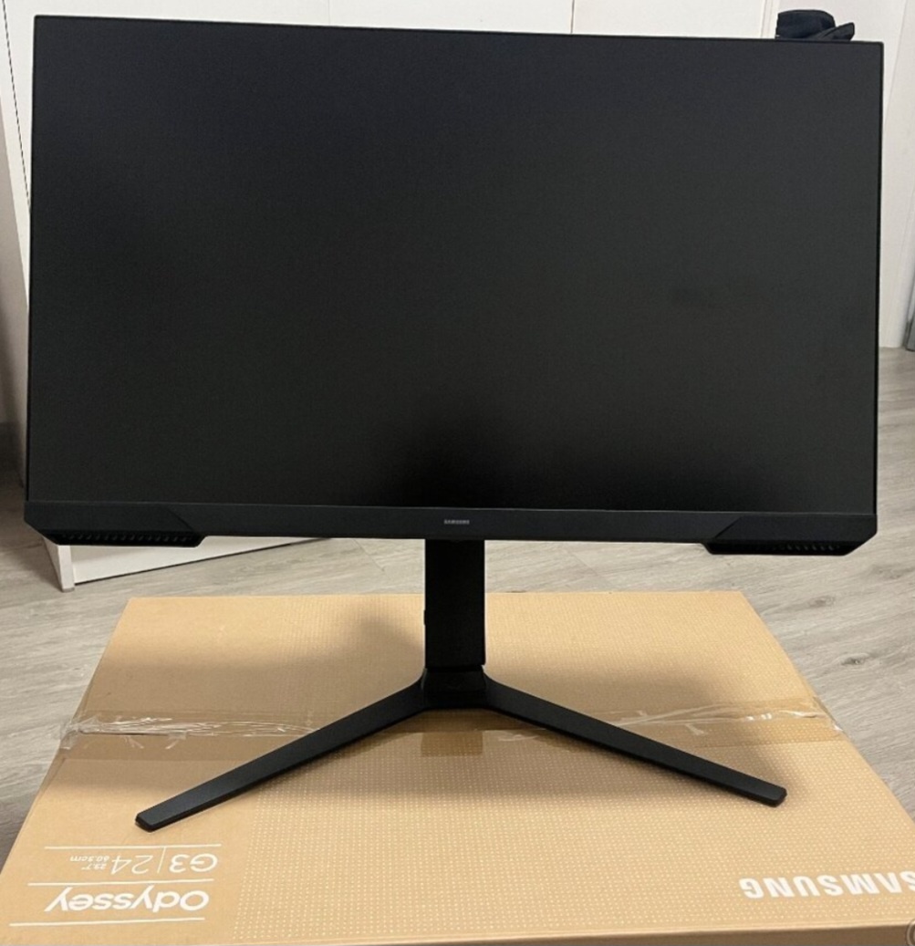 Samsung Odyssey G30D 24" monitor.