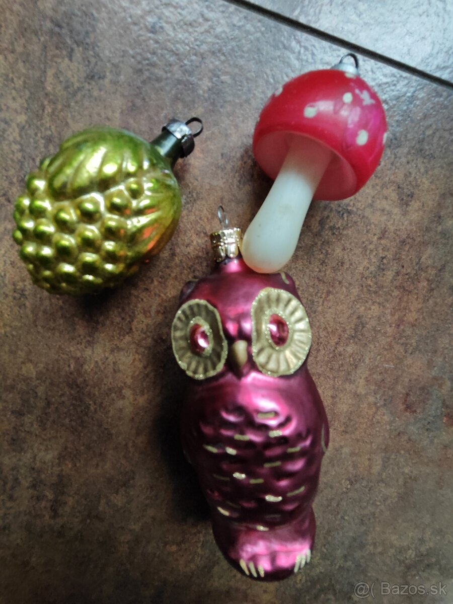 Veľmi staré vianočné ozdoby