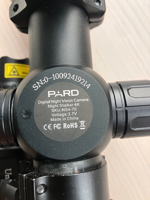 nočne videnie PARD 4K