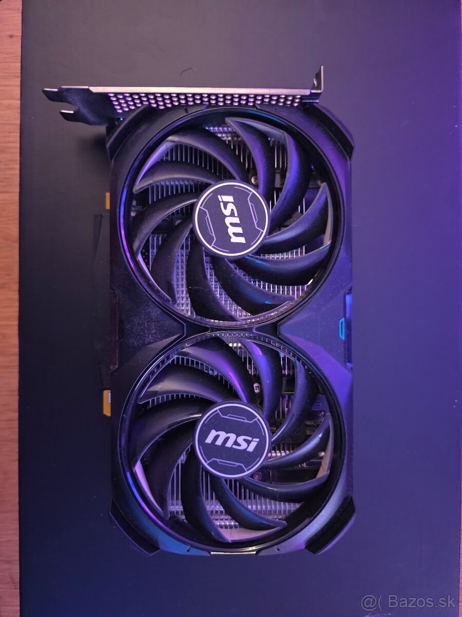 MSI RTX 4060 VENTUS 2X BLACK 8G OC - V záruke