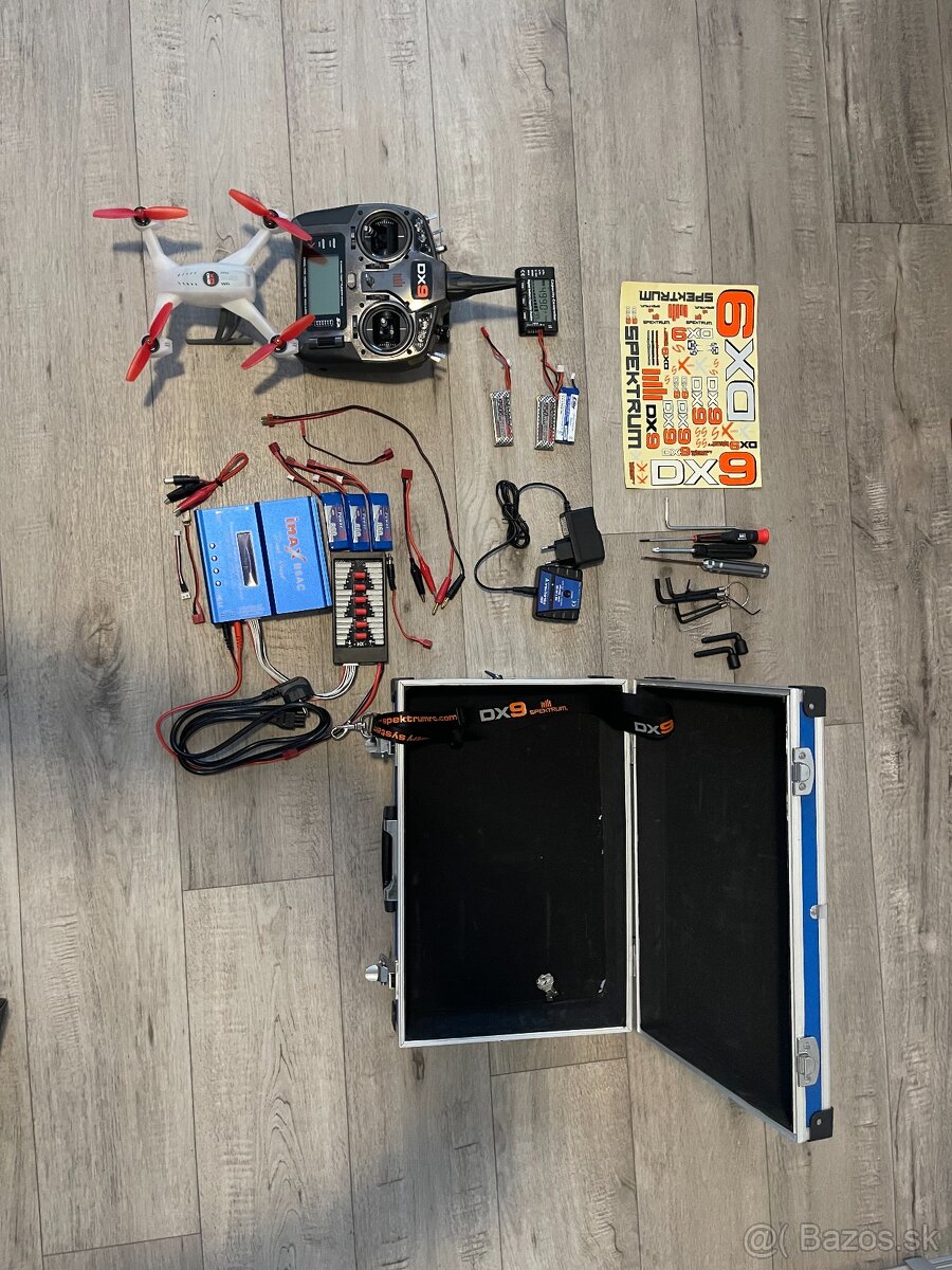 Spektrum DX9,Blade 200 QX